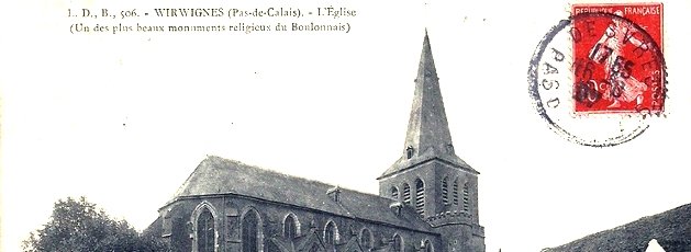 L'église de Wirwignes 1906
