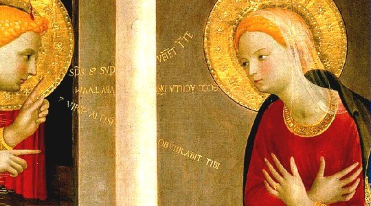 Annonciation de Cortone Fra Angelico